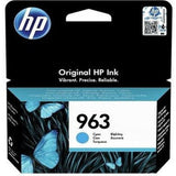 Hp 963 Cyan Ink Cartridge 3Ja23Ae-Inks And Toners-HP-Star Light Kuwait