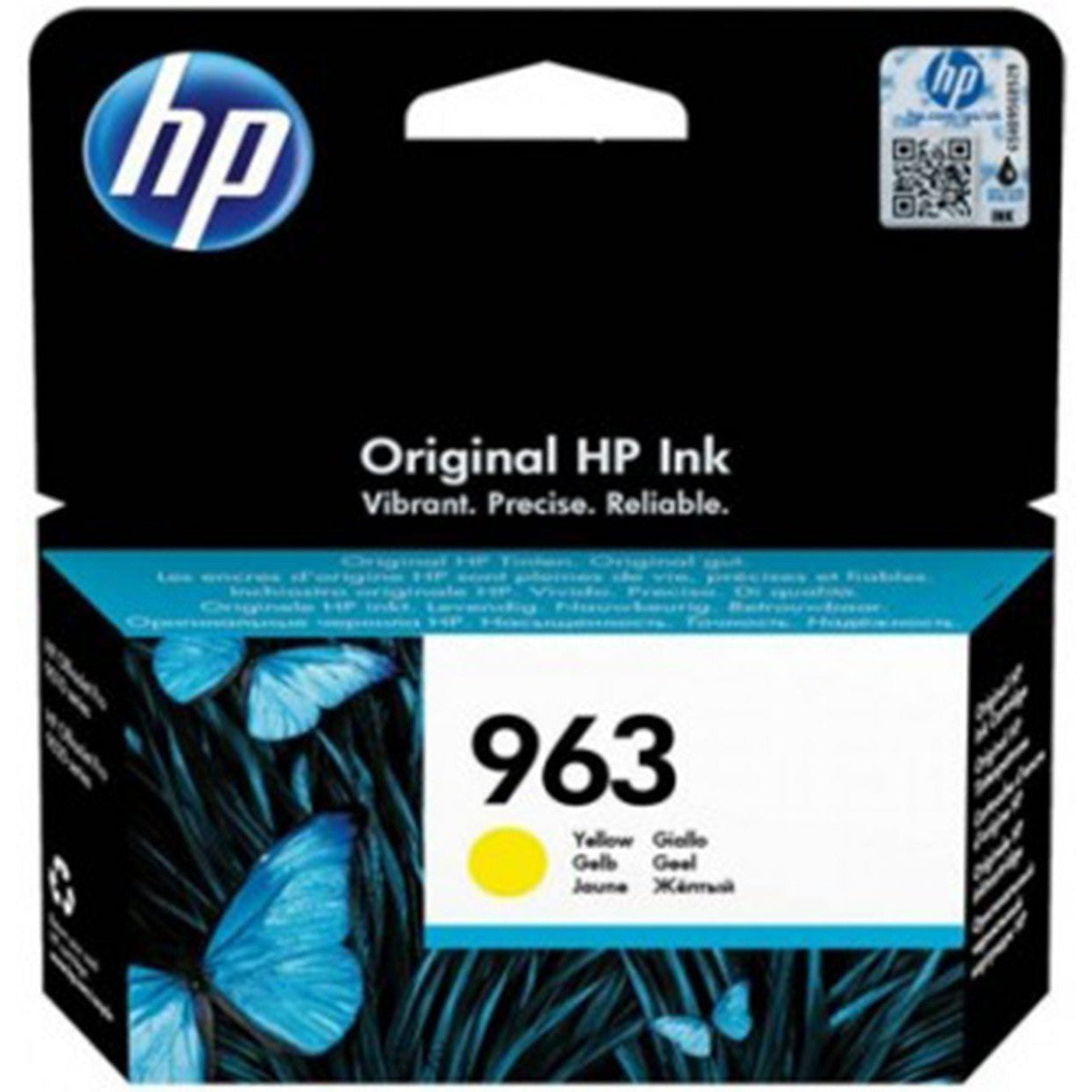 Hp 963 Yellow Ink Cartridge 3Ja25Ae-Inks And Toners-HP-Star Light Kuwait