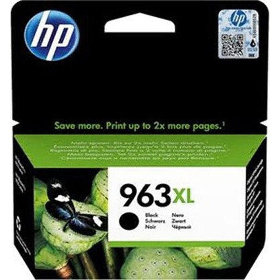 Hp 963Xl Black 3Ja30Ae High Yield Ink Cartridge-Inks And Toners-HP-Star Light Kuwait