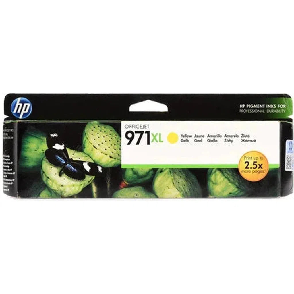 Hp 971Xl Yellow Ink Cartridge Cn628Ae-Inks And Toners-HP-Star Light Kuwait