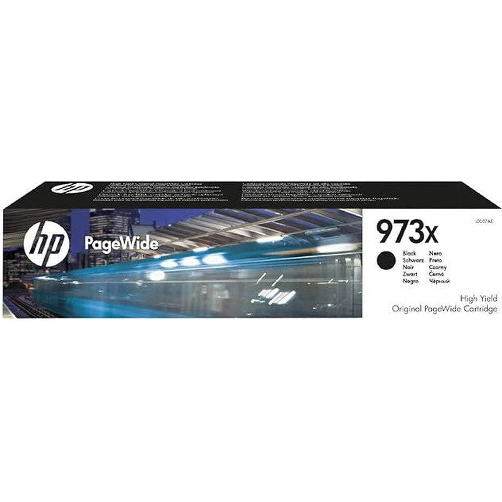 Hp 973X Black Pagewide Ink Cartridge L0S07Ae-Inks And Toners-HP-Star Light Kuwait