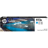 Hp 973Xl High Yield Cyan Ink Cartridge F6T81Ae-Inks And Toners-HP-Star Light Kuwait