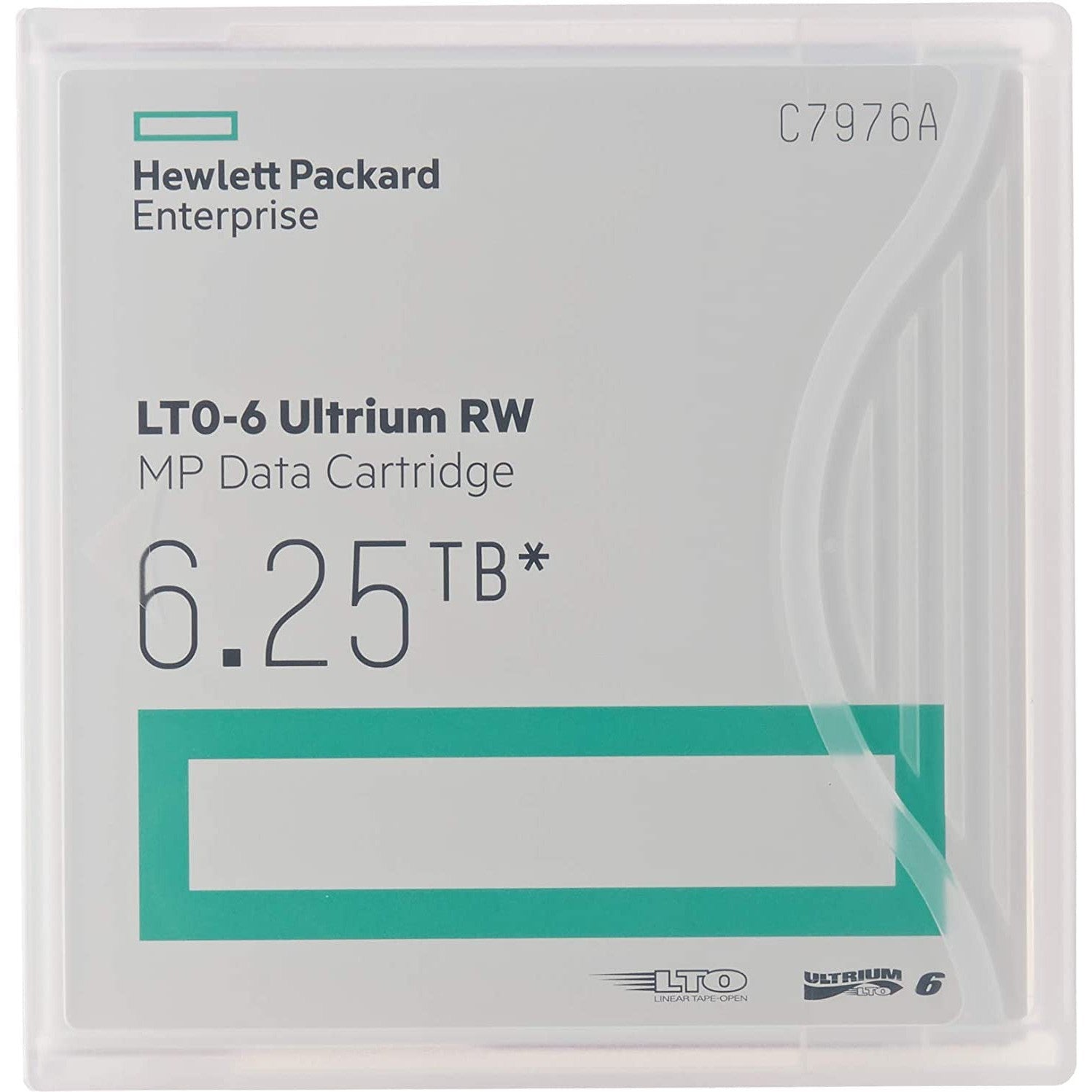 Hp Data Cartridge C7976A = Lto-6 (2.5/6.225 Tb)-Hp Data Cartridge-HP-Star Light Kuwait