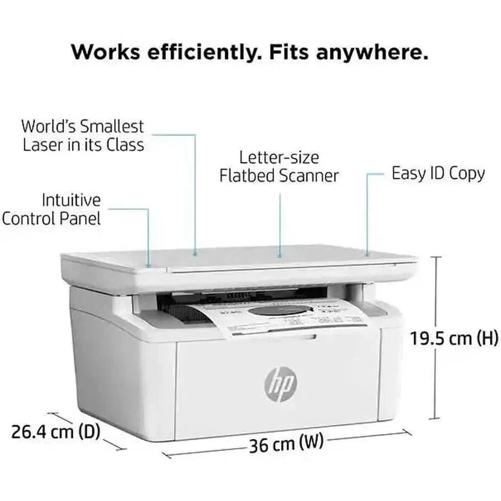 Hp Laserjet Mfp M141A - 20Ppm / 600Dpi / A4 / Usb / Mono Laser - Printer-HP Mono Laser-HP-Star Light Kuwait