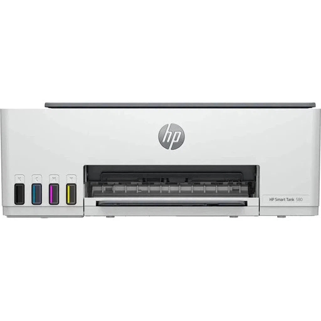 Hp Smart Tank 580 Aio - 12Ppm / 4800Dpi / A4 / Usb / Wi-Fi / Bluetooth / Color Inkjet - Printer-HP Smart Tank Printers-HP-Star Light Kuwait