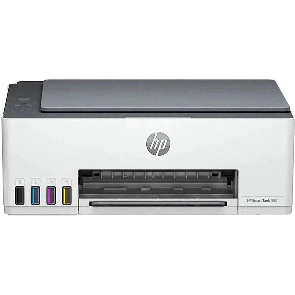 Hp Smart Tank 580 Aio - 12Ppm / 4800Dpi / A4 / Usb / Wi-Fi / Bluetooth / Color Inkjet - Printer-HP Smart Tank Printers-HP-Star Light Kuwait
