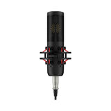 HyperX ProCast Gold-SputteredLarge Diaphragm Condenser XLR Connection Microphone Built in Anti Vibration Shock Mount Black, Cable/Mixer not included