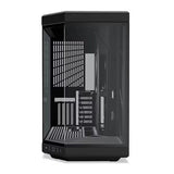 علبة ألعاب HYTE Y70 E-ATX متوسطة الحجم - أسود فاحم