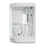 علبة ألعاب HYTE Y70 ATX متوسطة الحجم - أبيض ثلجي