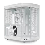 علبة ألعاب HYTE Y70 ATX متوسطة الحجم - أبيض ثلجي