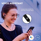 سماعات أذن سلكية JBL C100SI مع ميكروفون، صوت JBL Pure Bass، لون أسود