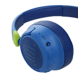 سماعات رأس لاسلكية للأطفال من JBL JR 460NC بتقنية بلوتوث - فوق الأذن / لاسلكية / أزرق
