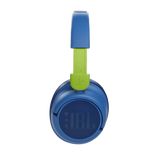 سماعات رأس لاسلكية للأطفال من JBL JR 460NC بتقنية بلوتوث - فوق الأذن / لاسلكية / أزرق