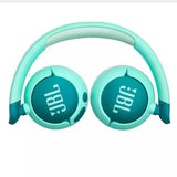 JBL Junior 320BT Wireless On Green Ear Kids Headphones