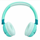 JBL Junior 320BT Wireless On Green Ear Kids Headphones