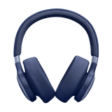 سماعة رأس بلوتوث JBL LIVE 770NC مع ميكروفون (تشغيل يصل إلى 65 ساعة، فوق الأذن، أزرق)