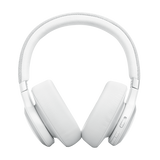 سماعة رأس بلوتوث JBL LIVE 770NC مع ميكروفون (تشغيل يصل إلى 65 ساعة، فوق الأذن، أبيض)