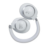 JBL Live 660NC Bluetooth Headphone with Mic (50 Hours Playback, Over Ear, White)