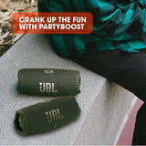 مكبر صوت بلوتوث محمول JBL Charge 5 - أخضر