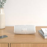 JBL Portable Bluetooth Speaker Charge 5 - White
