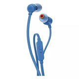 سماعات أذن سلكية JBL C100SI مع ميكروفون، صوت JBL Pure Bass، لون أسود