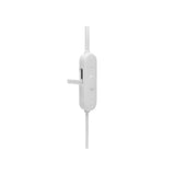 JBL TUNE 125 Wired In-Ear Earphones, Bluetooth, JBLT215BTWHT – White