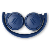 JBL Tune 500 JBLT500BTBLU Bluetooth Headphone with Mic (16 Hours Playback, On Ear, Blue)