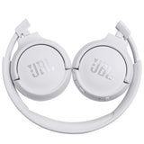 JBL Tune 500 JBLT500BTWHT Bluetooth Headphone with Mic (16 Hours Playback, On Ear, White)