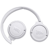 JBL Tune 500 JBLT500BTWHT Bluetooth Headphone with Mic (16 Hours Playback, On Ear, White)