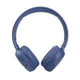 سماعة رأس بلوتوث JBL Tune 510BT مع ميكروفون (اتصال مزدوج، فوق الأذن، أزرق)