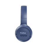 سماعة رأس بلوتوث JBL Tune 510BT مع ميكروفون (اتصال مزدوج، فوق الأذن، أزرق)