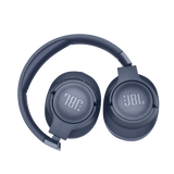 سماعات رأس لاسلكية JBL Tune 760NC - خاصية إلغاء الضوضاء النشط / صوت محيطي 5.0 / أزرق