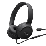 JBL USB-C WIRED HEADPHONE TUNE 520C BLACK