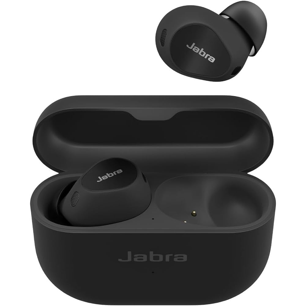Jabra Elite 10 Glossy Black-Earphones-Jabra-Star Light Kuwait