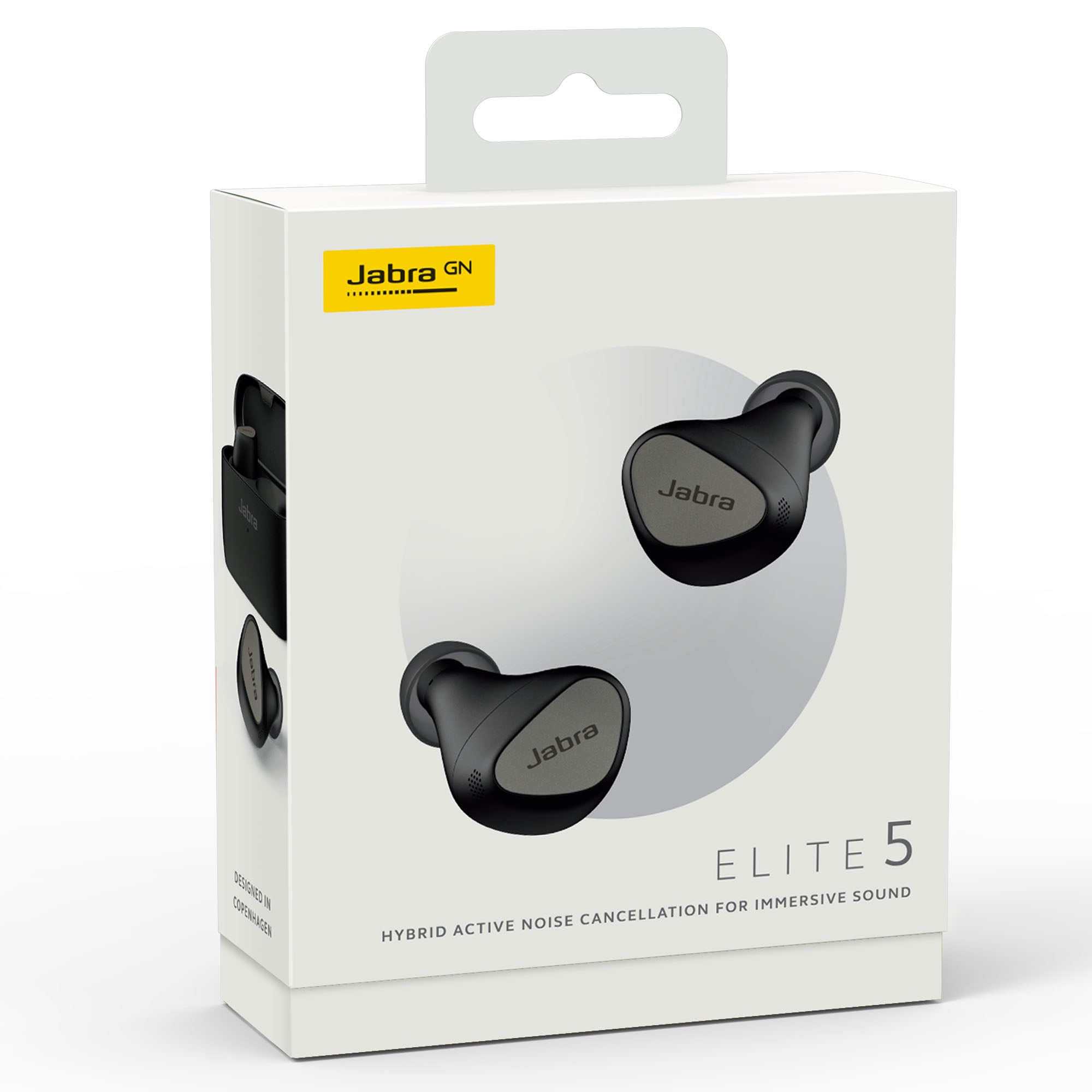 Jabra Elite 5 Titanium Black-Earphones-Jabra-Star Light Kuwait