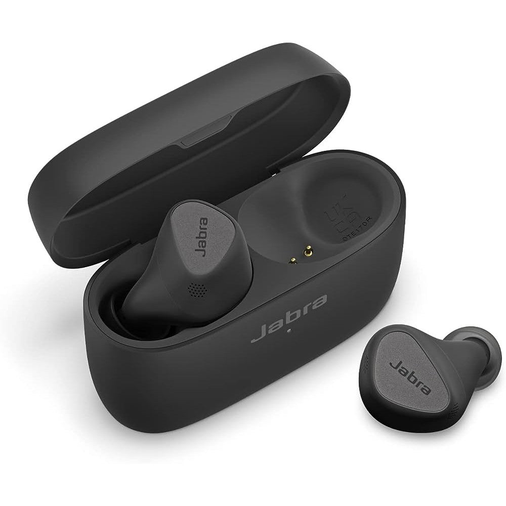 Jabra Elite 5 Titanium Black-Earphones-Jabra-Star Light Kuwait