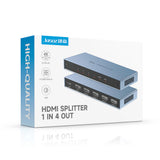 Jasoz 4-Port HDMI Splitter 1 in 4 out G151 4K@30Hz