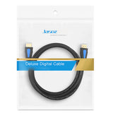 كابل Jasoz A118 HDMI عالي الدقة - 4K / 10 أمتار / أسود/أزرق
