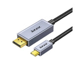 Jasoz A135 Type-C to Display Port 1.4 Cable - 1.8 Meter / Black