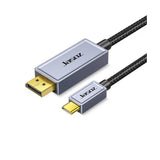 Jasoz A135 Type-C to Display Port 1.4 Cable - 2 Meter / Black