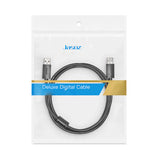 Jasoz D107 USB 2.0 Cable - 1.5 Meter / Black