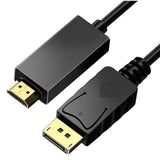كابل Jasoz من منفذ DisplayPort إلى HDMI بطول 1.5 متر