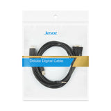 Jasoz G117 HDMI to VGA Cable with Audio/Power Supply Cable - 2 Meter / Black