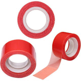 شريط جونسون 1.5 متر × 100 ياردة أحمر