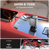 Joyroom 30W 4-in-1 Retractable Cable Car Charger – Black