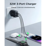 Joyroom 32W 2PD+QC Mini Intelligent Fast Charger - Dual Ports for Quick Charging
