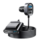Joyroom 5 multi-port(2 PD + 3 QC3.0) fast car charger