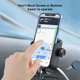 Joyroom Bike Phone Mount Holder – Universal Handlebar Clip, Black