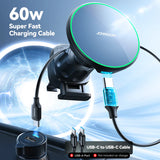 Joyroom Magnetic Wireless Car Charger Mount – Black