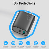 Joyroom PD+QC 20W Mini intelligent fast charger L-QP2011